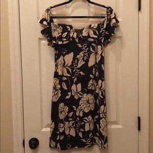 Liverpool size 6 Hibiscus print dress